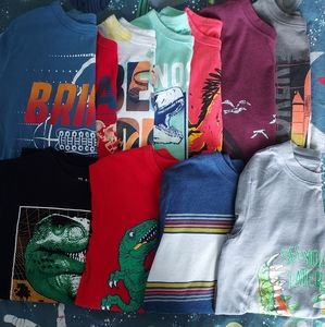 Boys graphic tee bundle (8)